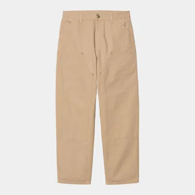 Carhartt Wip Double Knee Pant In Brown