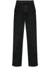 Carhartt Nash Dk Straight-leg Jeans In Black