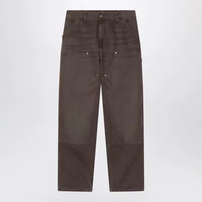 CARHARTT CARHARTT WIP  DOUBLE KNEE PANT TOBACCO
