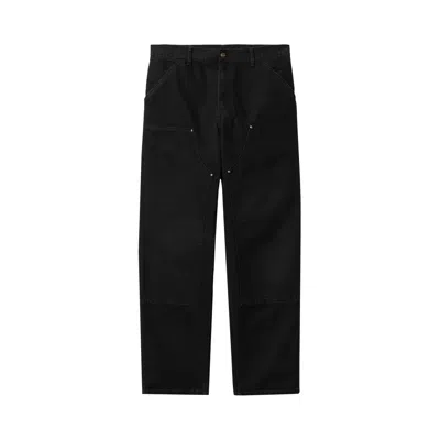 Pre-owned Carhartt Wip Double Knee Pants 'black'