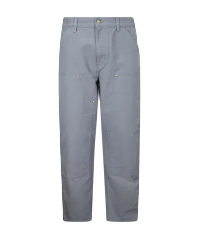 Carhartt Wip Double Knee Pants In Gray