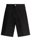 Carhartt Double Knee Bermuda Shorts In Black