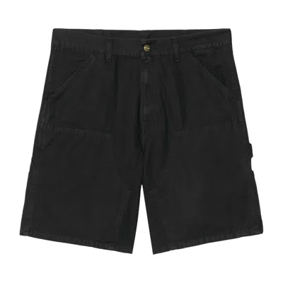 Pre-owned Carhartt Wip Double Knee Shorts 'black' | Men's Size 32