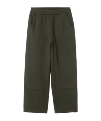 Carhartt Wip Double Knee Sweat Pants In Green