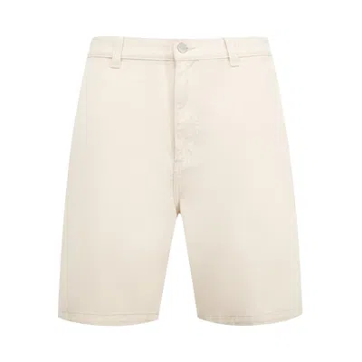 Pre-owned Carhartt Wip Drewe Short 'natural' | Tan | Men's Size M