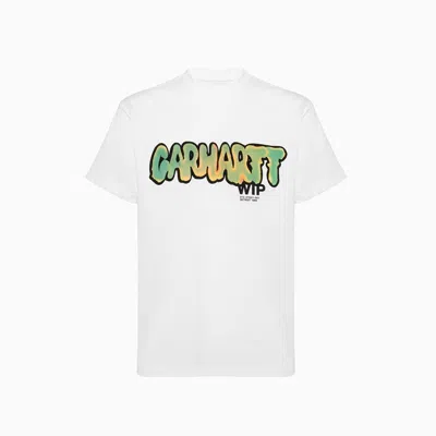 Carhartt Wip Drip T-shirt In White