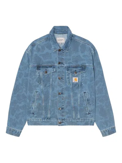 CARHARTT CARHARTT WIP DUCK HELSTON DENIM JACKET