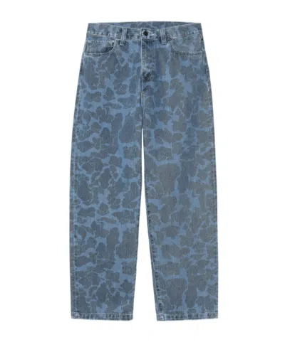 Carhartt Wip Duck Landon Pants In Blue