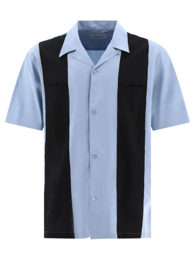 Carhartt Durango Shirt In Sm.xx Frosted Blue / Black