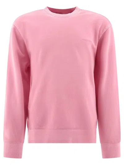 Carhartt Duster Script Logo-embroidered Sweatshirt In Pink