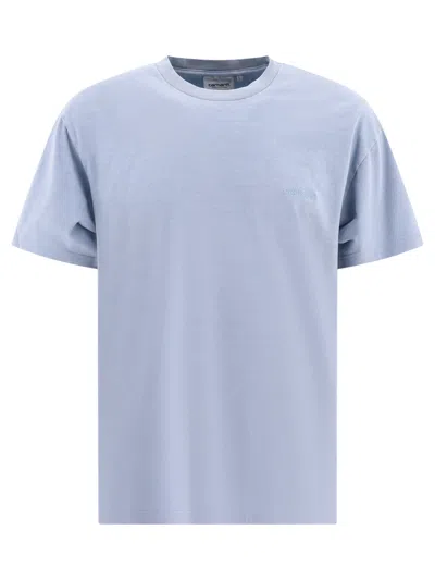 Carhartt Duster Script T-shirts In Blue