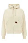 Carhartt Eldon Sweatshirt Beige In Metallic