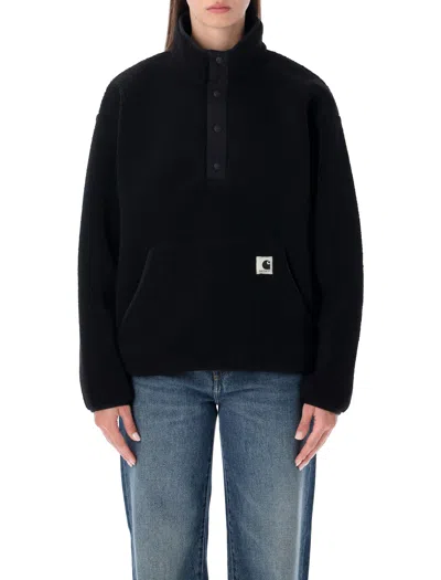 Carhartt Wip Elliot High Neck Liner Jacket In Black