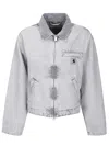 Carhartt Emery Organic Cotton Casual Jacket In Gray