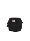 Carhartt Wip Essentials Black Crossbody Bag In Black