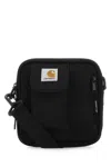 Carhartt Essentials Logo-patch Messenger Bag In Black