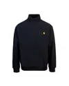 Carhartt Wip Logo Embroidered Half-zipped Sweatshirt