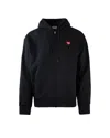 Carhartt Hooded Heart Ii Hartt Sweat Jacket In Black