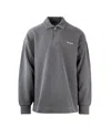 Carhartt Embroidered Script Sweatshirt Ribbed Cuffs In Gray