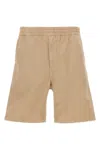 Carhartt Nelson Sweat Bermuda Shorts In Brown