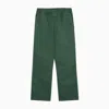 Carhartt Elasticated-waist Cotton Trousers In Green