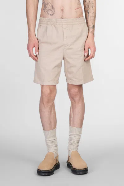 Carhartt Wip Flint Short Shorts In Beige