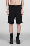 Carhartt Wip Flint Short Shorts In Black