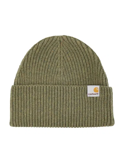 Carhartt Wool Cashmere Knit Beanie Street Style In Green
