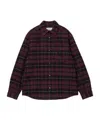Carhartt Wip Gargan Shirt Jacket In Burgundy
