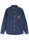 Carhartt George Denim Shirt Jacket In Blue