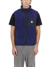 Carhartt 'prentis' Fleece Texture High Collar Vest