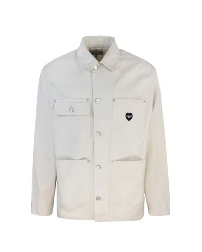 CARHARTT CARHARTT WIP GIUBBINO DREWE CHORE COAT BEIGE