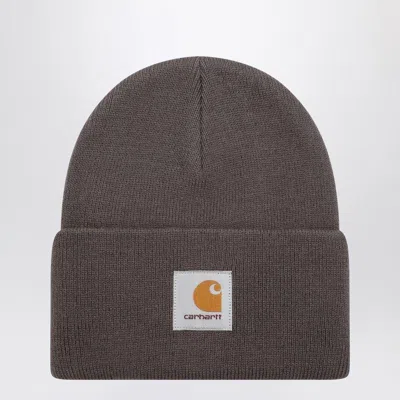 CARHARTT CARHARTT WIP  GREY ACRYLIC WATCH BEANIE