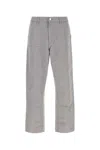 Carhartt Wip Grey Cotton Double Knee Pant