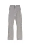 Carhartt Wip Grey Cotton Single Knee Pant