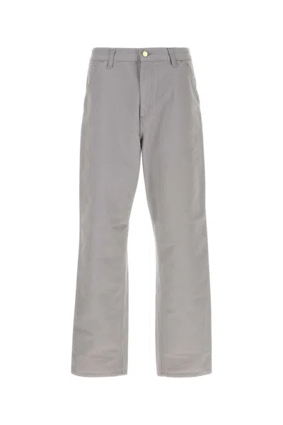 Carhartt Wip Grey Cotton Single Knee Pant