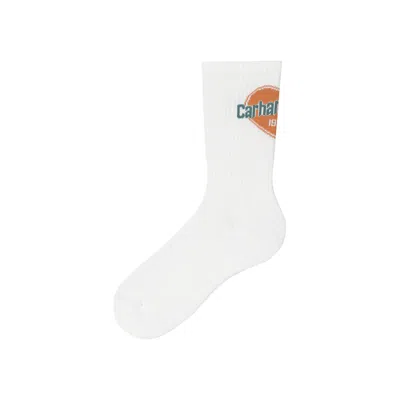 Pre-owned Carhartt Wip Growth Socks 'white' | Men's Size Onesize