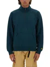 Carhartt Chase Cotton Blend Hoodie In Blue