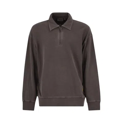 Pre-owned Carhartt Wip Harper Polo 'tobacco (garment Dyed)' | Brown | Men's Size M