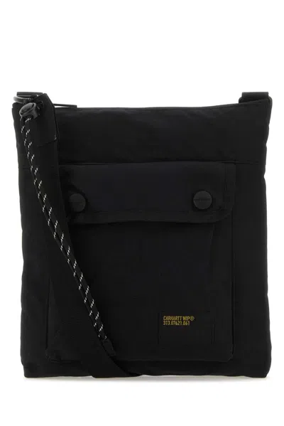 Carhartt Wip Haste Logo Patch Tote Bag In Black