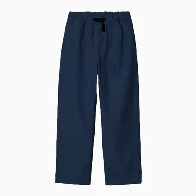 Carhartt Wip Hayworth Pant Naval In Twill In Blue