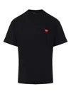 Carhartt Heart Motif Crew Neck Graphic Print T-shirt In Black
