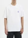 Carhartt Mens White Helix Crewneck Cotton-jersey T-shirt In White