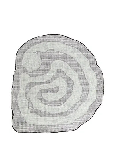 Carhartt Wip Helix Rug In Acrylic In Black