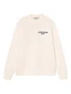 Carhartt Mens Natural Helix Graphic-print Knitted Sweater In Brown