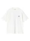 Carhartt Mens White Helix Crewneck Cotton-jersey T-shirt In White