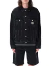 Carhartt Wip Helston Jacket In Black Washed