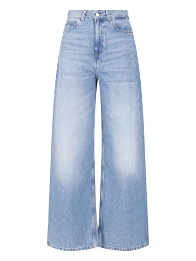 Carhartt Wip High-waisted Wide-leg Jeans In Multi