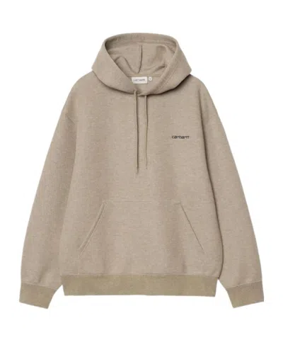 Carhartt Wip Hooded Alda Sweatshirt In Brown