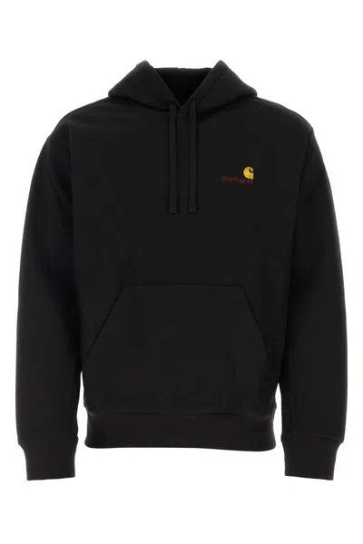 CARHARTT CARHARTT WIP HOODED AMERCAN SCRIPT SWEAT